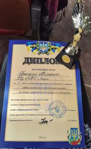 Захід підведення підсумків в конкурсі для учнів професійно-технічних навчальних закладів області «Ми проти насильства і жорстокості»