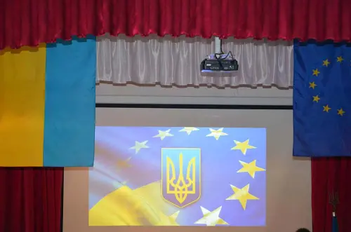 Перший урок – «Поважаємо європейські цінності – будуємо сучасну Україну»