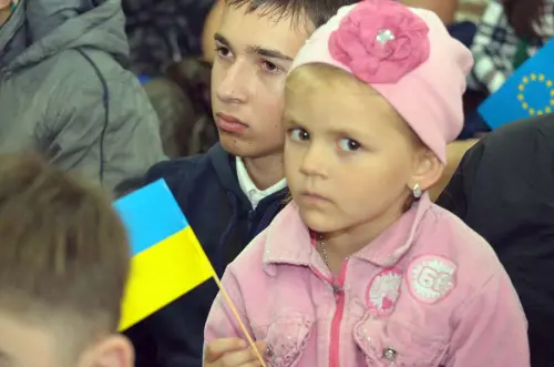 Перший урок – «Поважаємо європейські цінності – будуємо сучасну Україну»