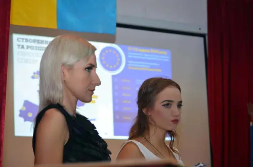 Перший урок – «Поважаємо європейські цінності – будуємо сучасну Україну»