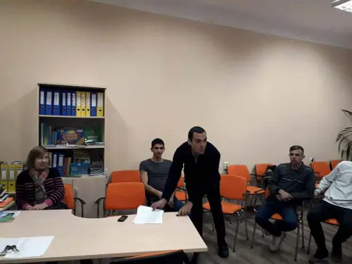 Засідання ради учнівського самоврядування