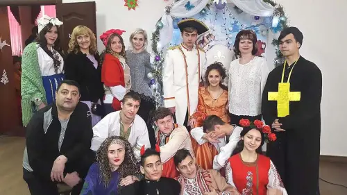 Новорічна театральна вистава «Ніч перед Різдвом – професійно-технічний погляд»
