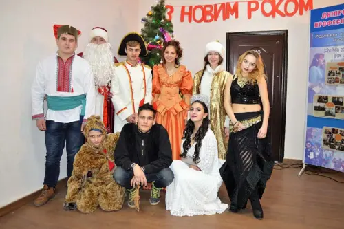 Відкрити зображення до новини: Новорічна театральна вистава «Ніч перед Різдвом – професійно-технічний погляд»