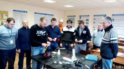 Підвищення кваліфікації кабельників-спаювальників за тематикою «Монтаж волоконно-оптичних кабелів»