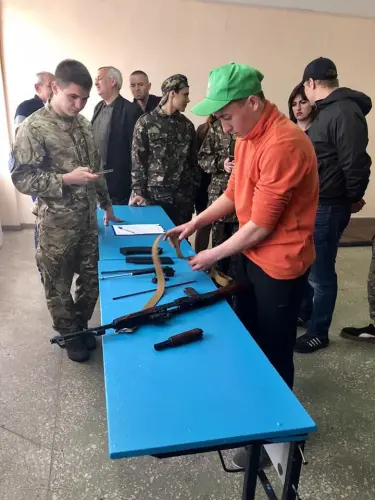 Пройшов I (територiальний) етап Всеукраїнської дитячо-юнацької вiйськово-патриотичної гри «Сокiл»