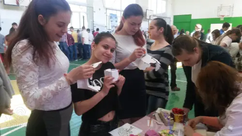 Відкрити зображення до новини: Участь в майстер-класі з профорієнтації зі школярами Софіївського району
