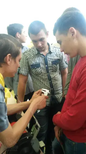 Участь в майстер-класі з профорієнтації зі школярами Софіївського району