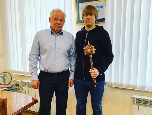 Зустріч з головою федерації футболу у Дніпропетровській області  Андрухів Віктором Васильовичем
