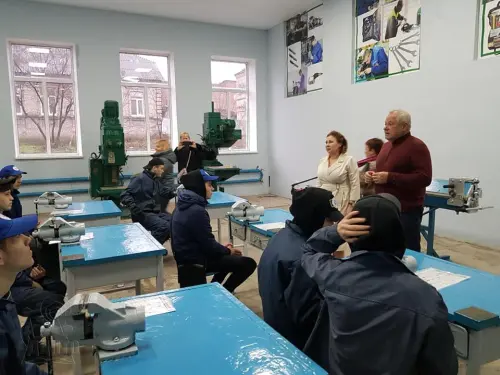 Відкриття навчально-практичного центру «Слюсарного напрямку»