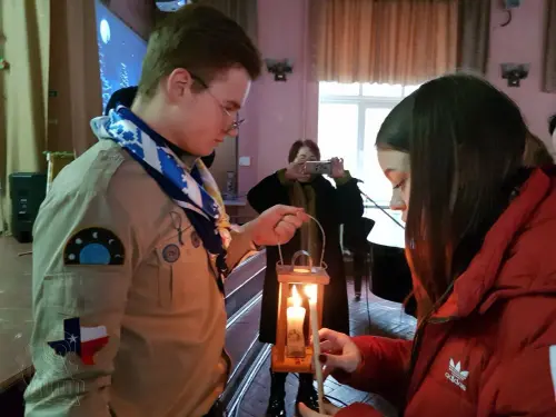 Вифлеємський вогонь миру в ДЦПТО