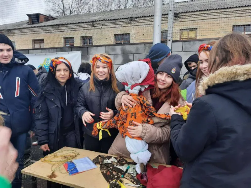 Відкрити зображення до новини: Масляна заграва в ДЦПТО