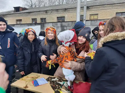 Відкрити зображення до новини: Масляна заграва в ДЦПТО
