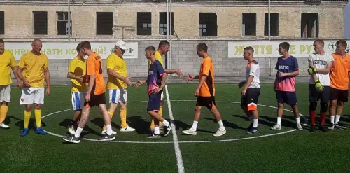Відкрити зображення до новини: Сенсаційний матч - педагоги проти здобувачів освіти!