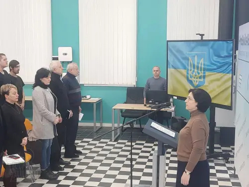 Проєкт ENEFEDU 2.0 у ДЦПТО – вручення сертифікатів
