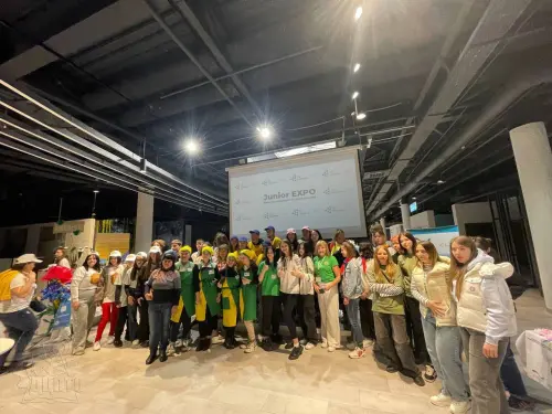 Молодь ДЦПТО на JUNIOR EXPO у Києві