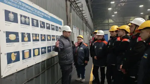 Молодь ДЦПТО відвідала одне з найбільших підприємств України