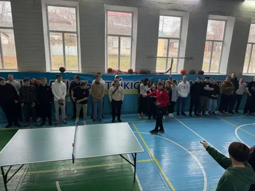Змагання з настільного тенісу у ДЦПТО