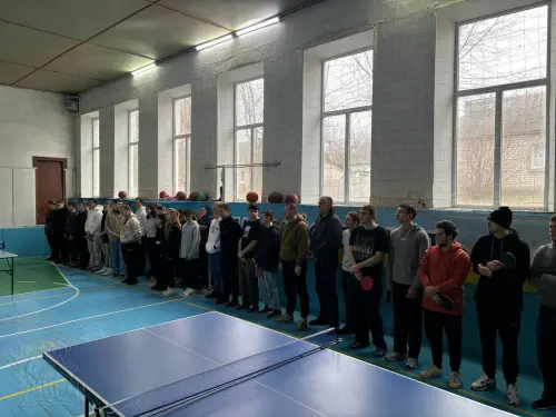 Змагання з настільного тенісу у ДЦПТО