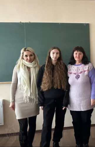 Вітаємо срібну призерку Всеукраїнської Олімпіади