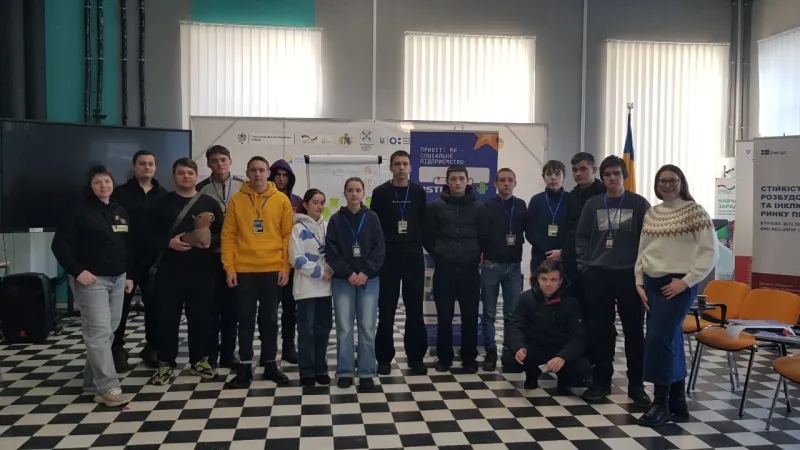 Відкрити зображення до новини: Молодь ДПТК запускає соціальні бізнеси