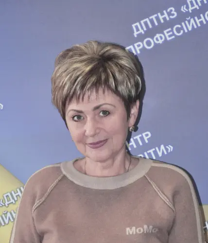 Базарна Наталія, майстер виробничого навчання з професії «слюсар-ремонтник»